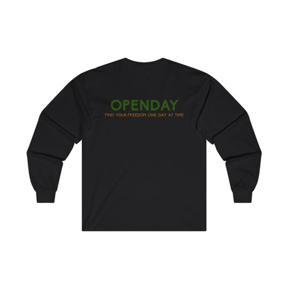 Openday - Find Your Freedom, One Day At Time - Unisex Ultra Cotton Long Sleeve Tee