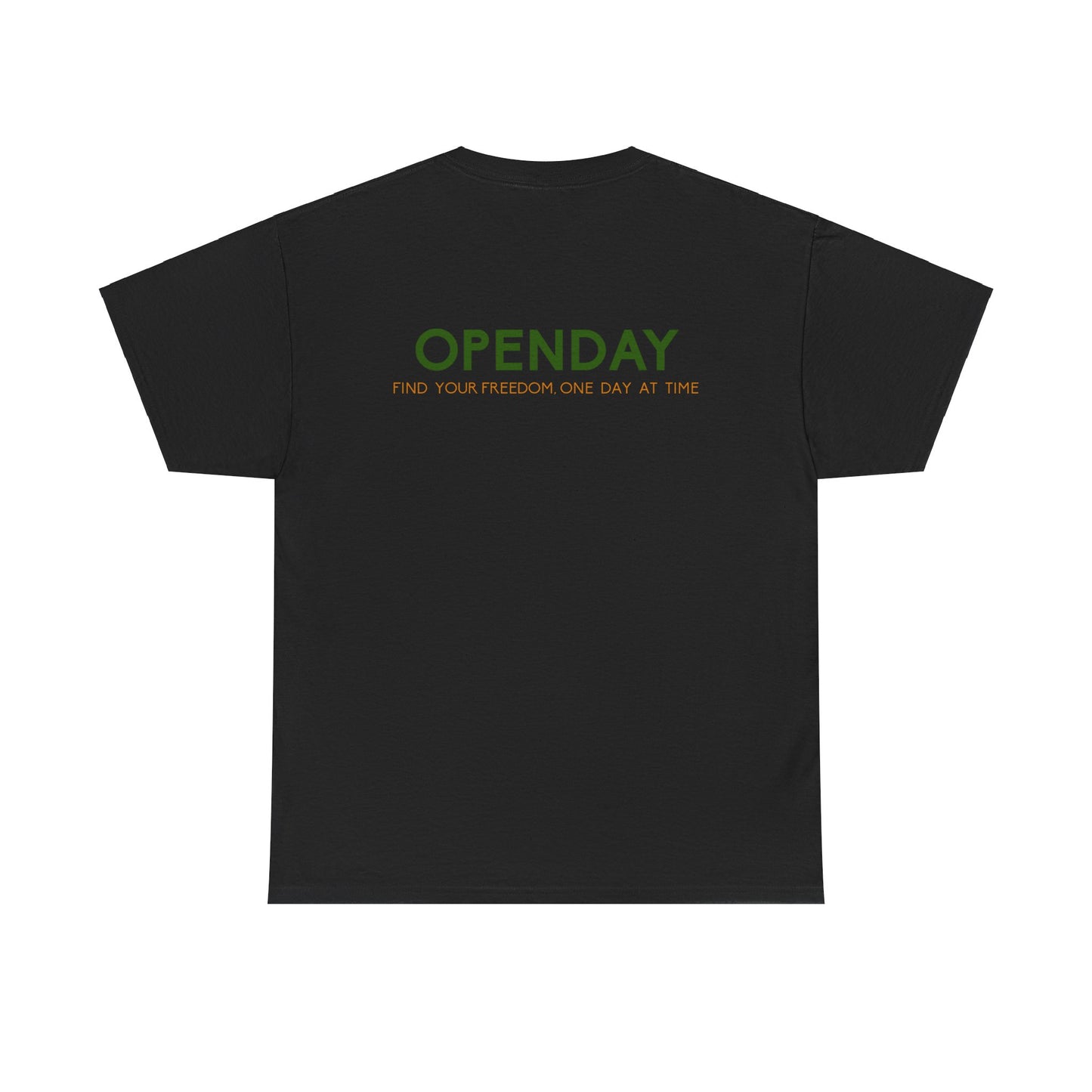 Openday - Find Your Freedom, One Day At Time - Heavy Cotton Tee