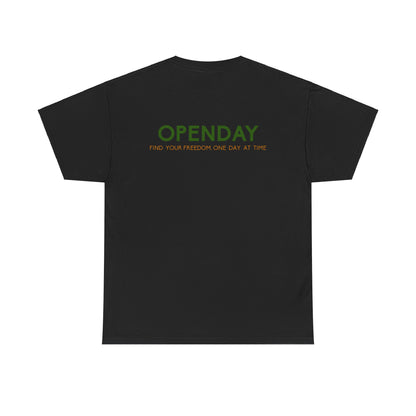 Openday - Find Your Freedom, One Day At Time - Heavy Cotton Tee