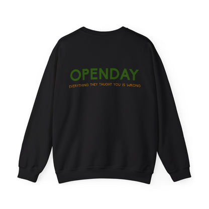 Openday - Every They Taught Is Wrong- Unisex Heavy Blend™ Crewneck Sweatshirt