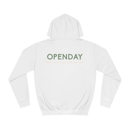 Openday - Free To Choose, Free To Live - Unisex Hooded Sweatshirt