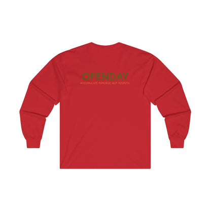 Openday - Accumulate Remorse Not Regrets - Unisex Ultra Cotton Long Sleeve Tee